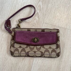 Vintage Coach Turnlock Wallet